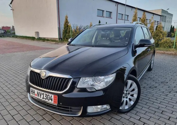 czarne Skoda Superb cena 37900 przebieg: 299251, rok produkcji 2012 z Czarne